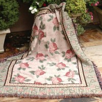 Manual Woodworkers Weavers Warm Embrace Tapestry Cotton Throw MANU1418